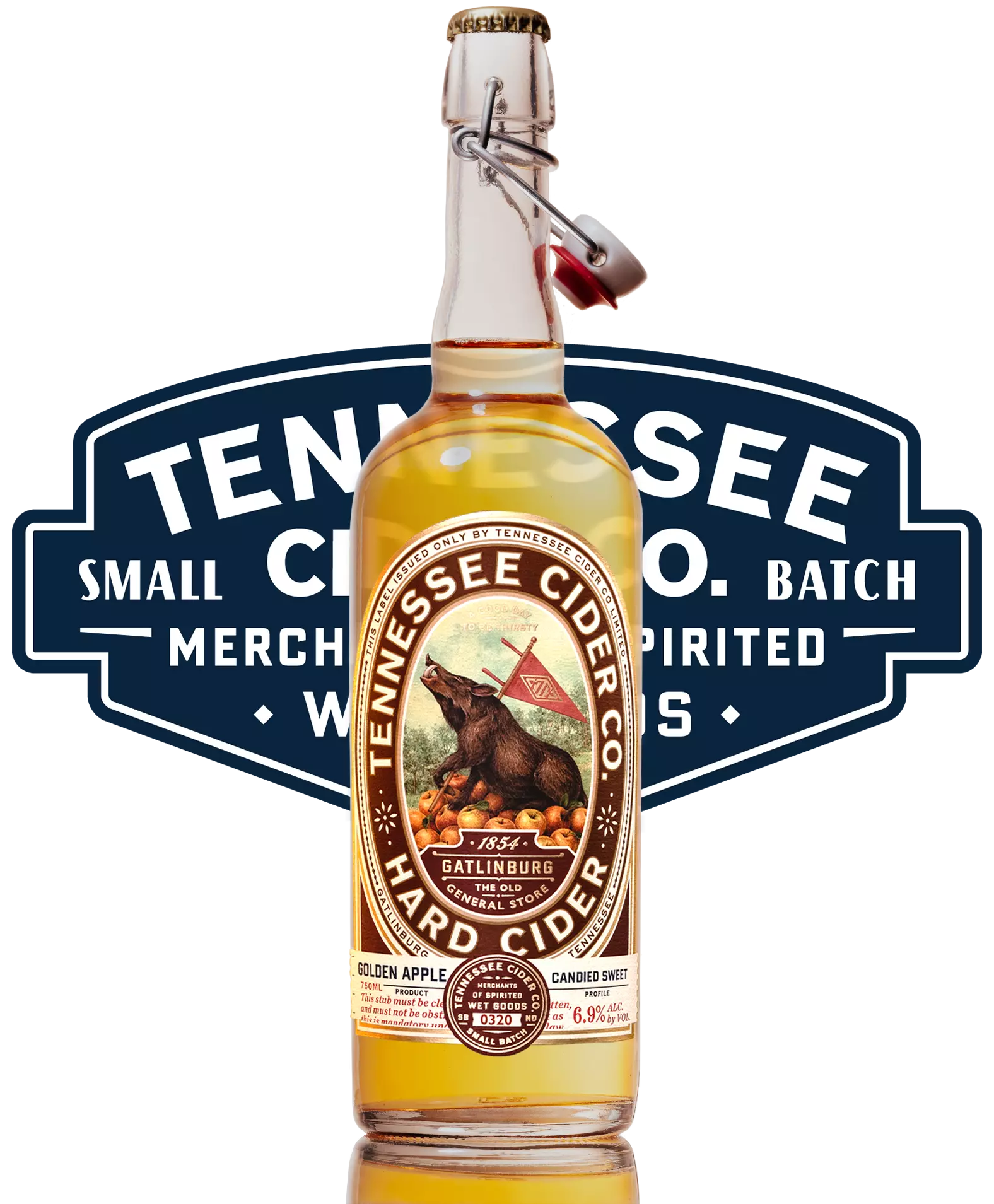 Tennessee Cider Co bottle