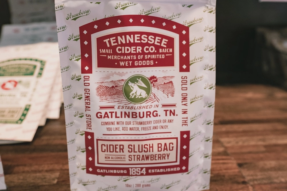 cider slush mix at Tennessee Cider Company