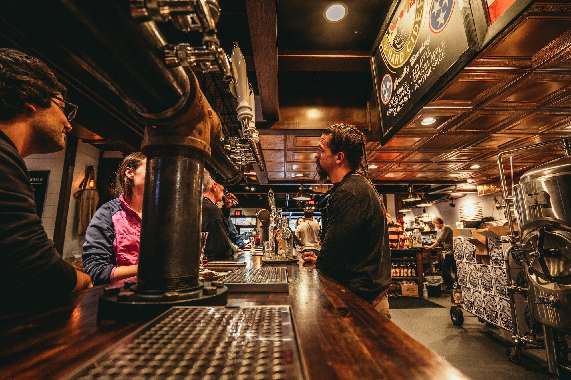 interior of Tennessee Cider Co