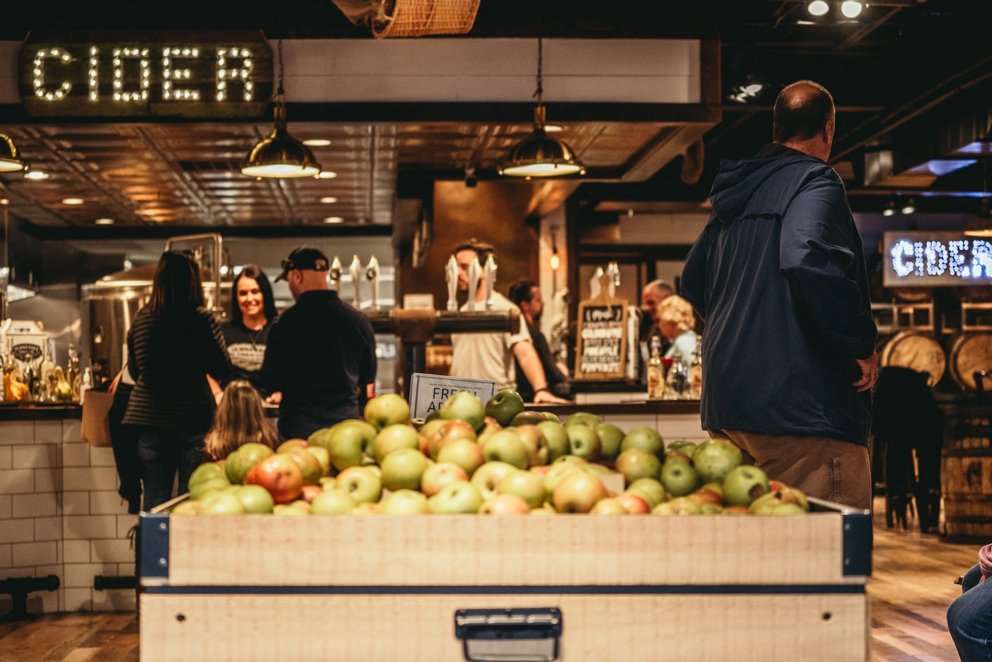 Interior of Tennessee Cider Co