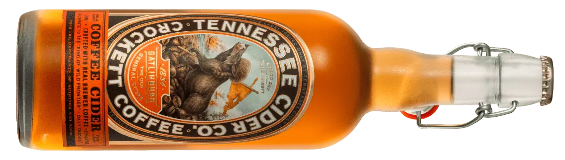 Tennessee Cider Co. Coffee Cider bottle.
