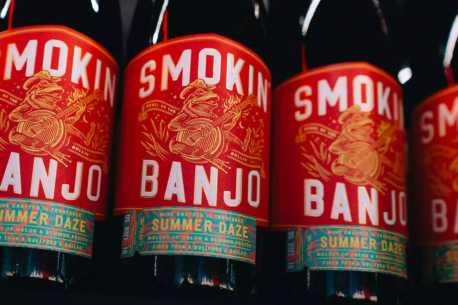 Gatlinburg Winery Trail wine from Smokin' Banjo.