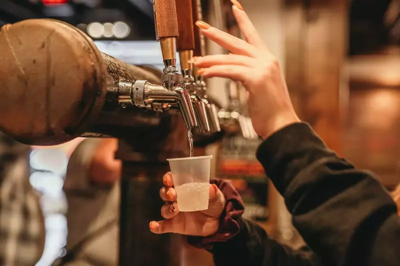 Free tastings at Tennessee Cider Company in Gatlinburg, Tennessee