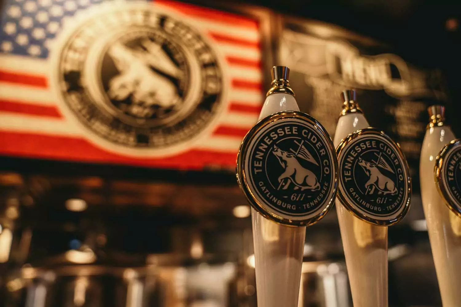 A look inside Tennessee Cider Co on the strip in downtown Gatlinburg, Tennessee.