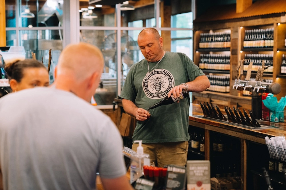 tasting on the Gatlinburg Wine Trail