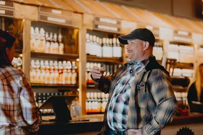 cider tasting at Tennessee Cider Company