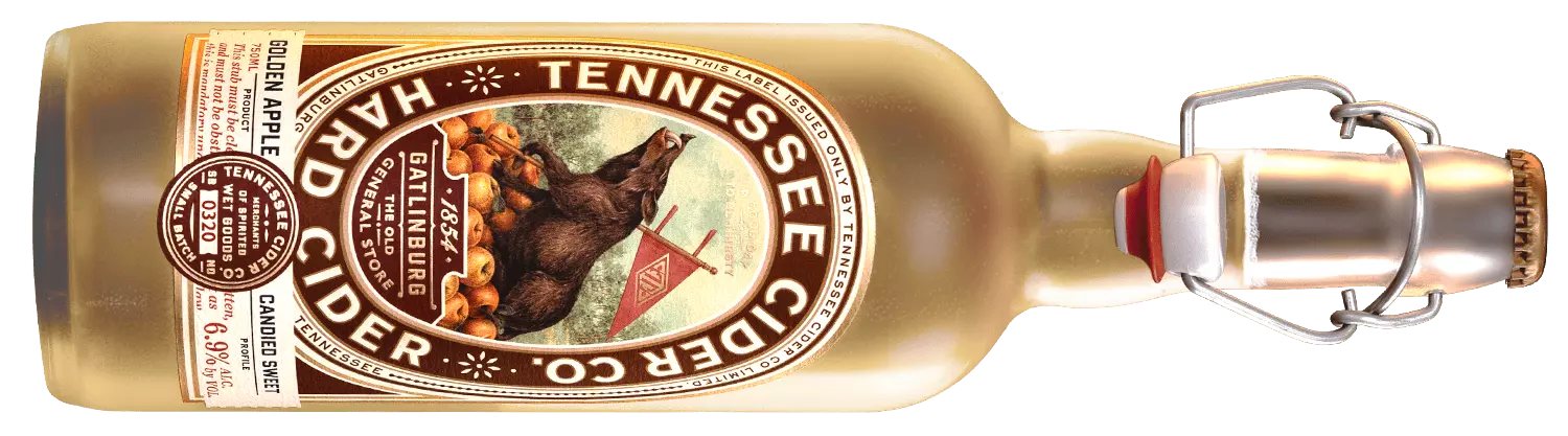 Golden Apple hard cider by Tennessee Cider Company
