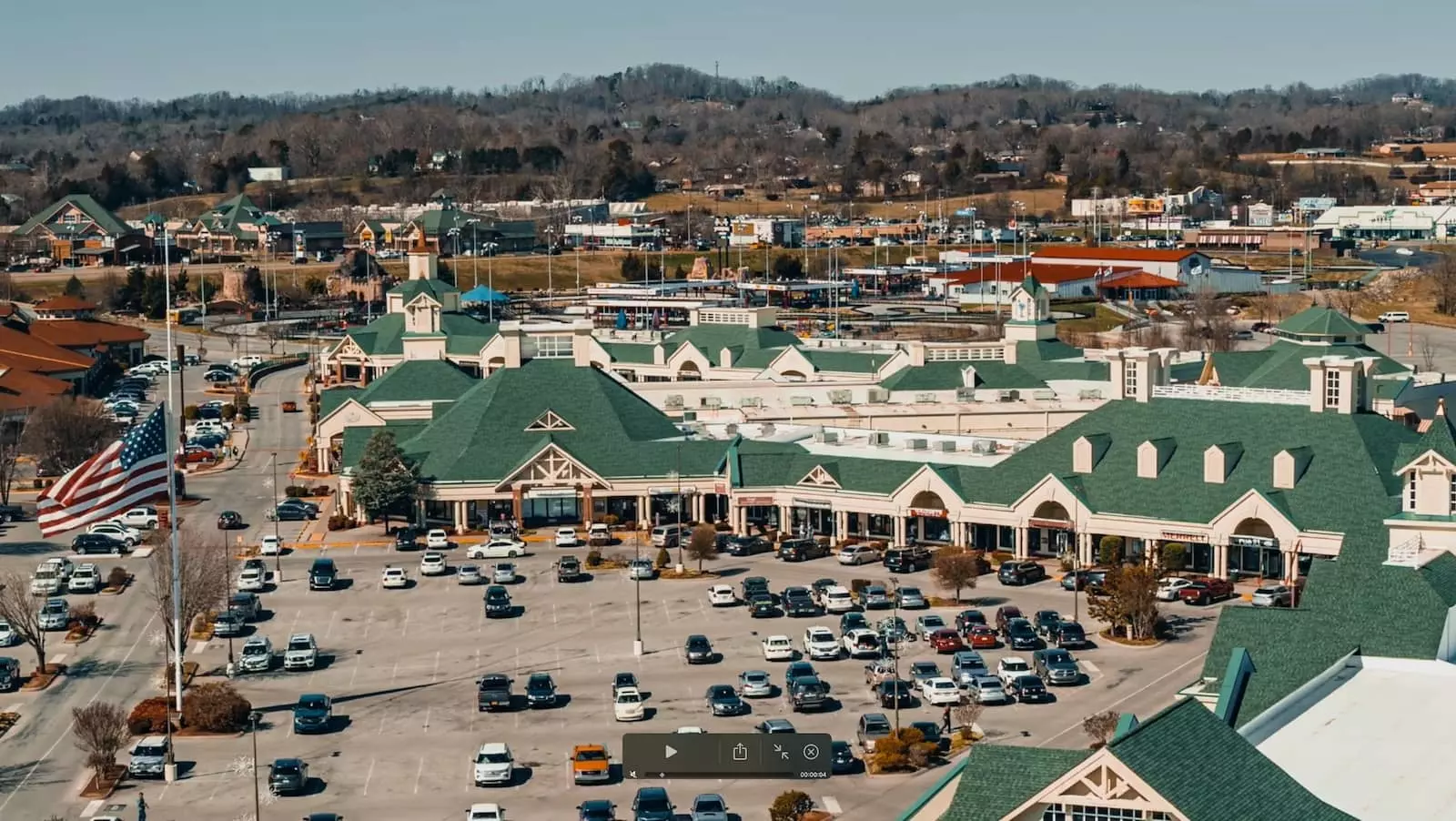 Tanger Outlet Mall in Sevierville, TN