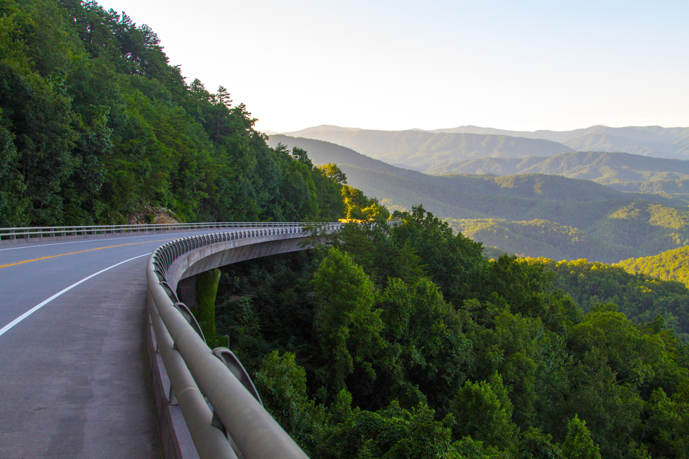 foothills parkway is one of the top scenic drives in the smoky mountains