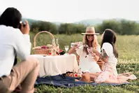 sipping Tennessee cider in the Smokies